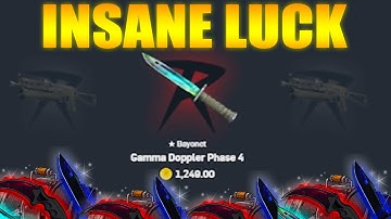 Insane BAYONET DOPPLER UNBOXING SAVES THE BATTLE! (Battle Highlight)
