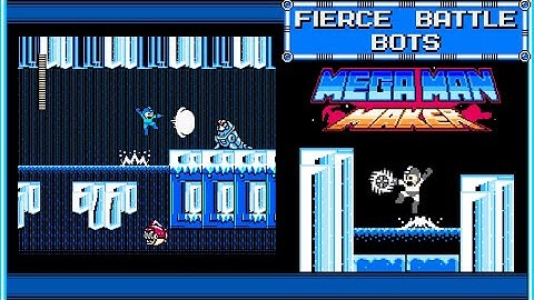 Mega man maker - Fierce Battle Bots IV - Pt.2