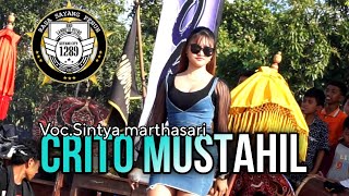 SHAFIRA AUDIO | CRITO MUSTAHIL || Live Sugih Waras Voc.Sintya Vs Rara JANDUT Jaranan Rogo Samboyo