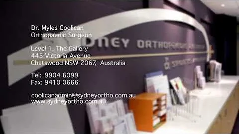Dr. Myles Coolican Orthopaedic Knee surgeon in Syd...