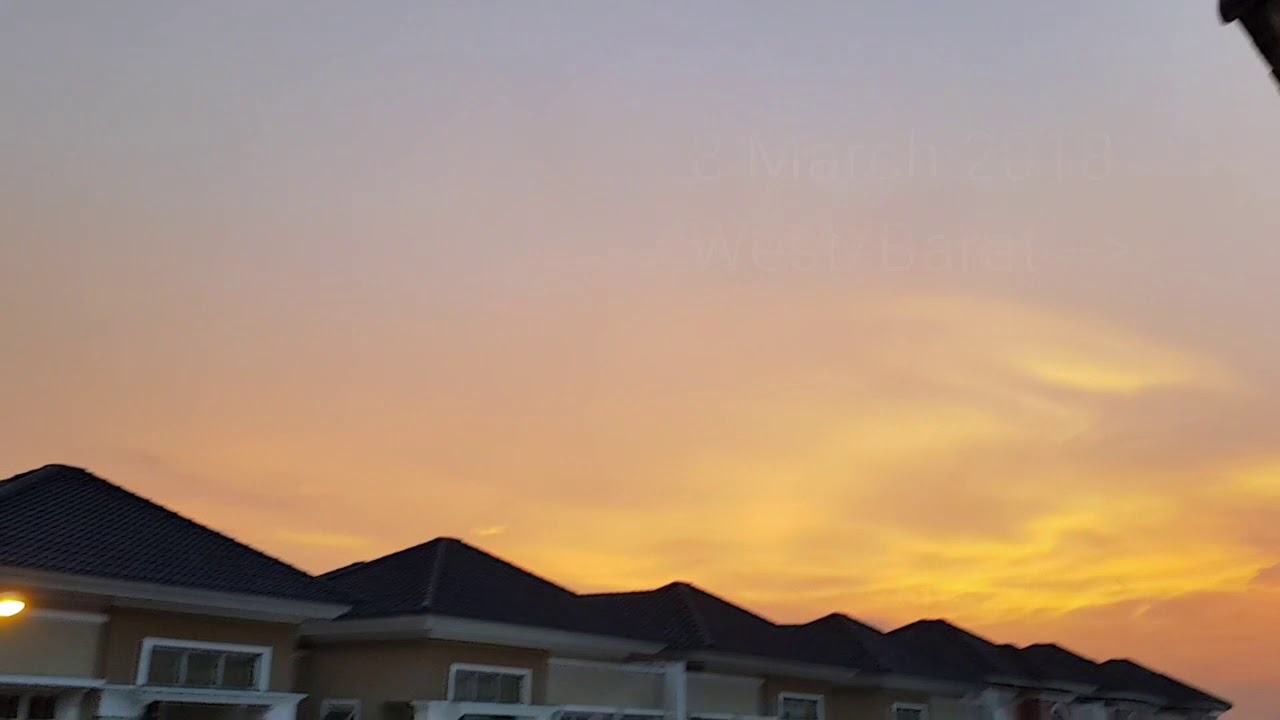 Two suns and sun set on the east? - YouTube