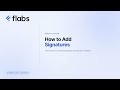 How to Add Doctor/Pathologist Signatures to Reports | Flabs LIMS