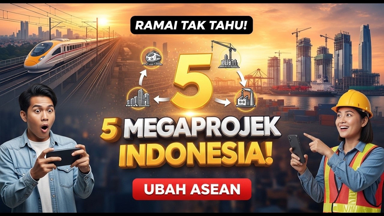 Ramai Rakyat Malaysia Tidak Tahu Indonesia Sedang Membina 5 Megaprojek Sekaligus Yang Mengubah ASEAN