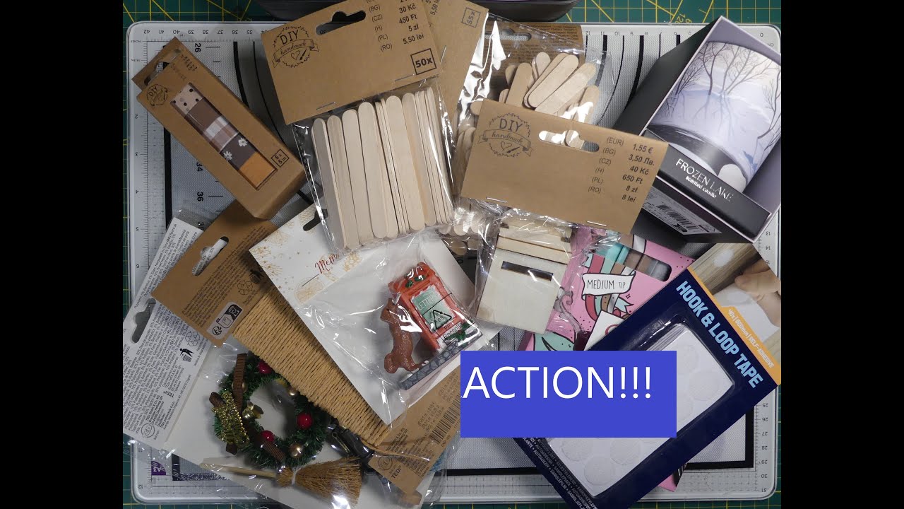 ACTION TEDI Haul, mega tolle Acrylmarker, Wichtelset, Kerze, Klettpunkte, Mini Briefkasten