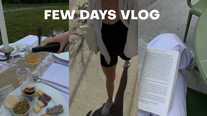 VLOG: lavender farm picnic, slow days, solo coffee...