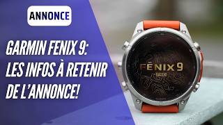 Garmin Fenix 9: Les Infos À Retenir Du Lancement