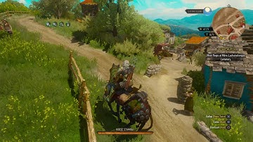 Witcher 3 Funny Bug, Horse Jump Bug