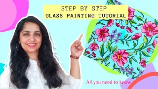 Painting On Glass | IS IT POSSIBLE? | In Hindi | PaintellectualPriyA