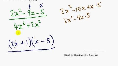 Edexcel GCSE Maths Modular Higher Unit 2 -  June 2012 - Q18