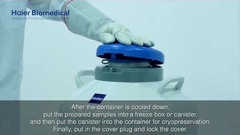 YDS liquid nitrogen container operation instructions