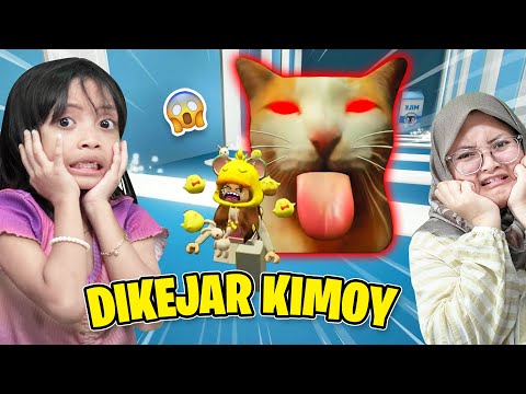 LARI SELAMATKAN DIRI DARI KUCING RAKSASA 😱😨 ESCAPE CAT ROBLOX [ROBLOX INDONESIA]