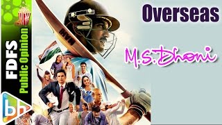 M.S.Dhoni - The Untold Story First Day First Show From USA