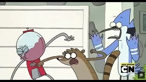 Rigby Punches Benson