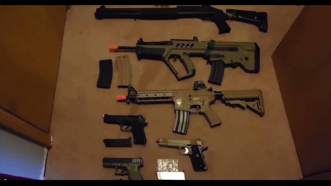 South Jersey Airsoft's Gun Arsenal YouTube