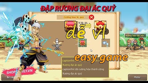 [HTTH-Family] Đập Rương Ác Quỷ Kiếm Trái Sét Cho Captionfml - Hải Tặc Tí Hon