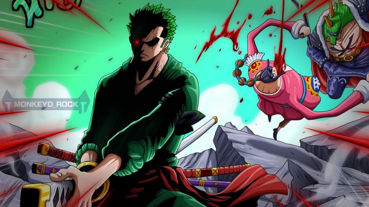 Zoro vs Apoo  One Piece 