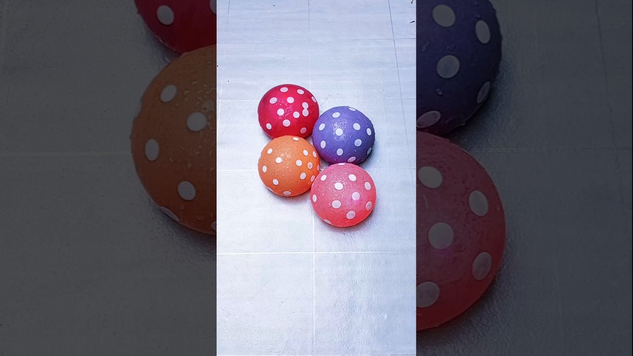 POLKADOT WATER BALLOON POP!🎈 