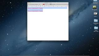TextEdit Tutorial