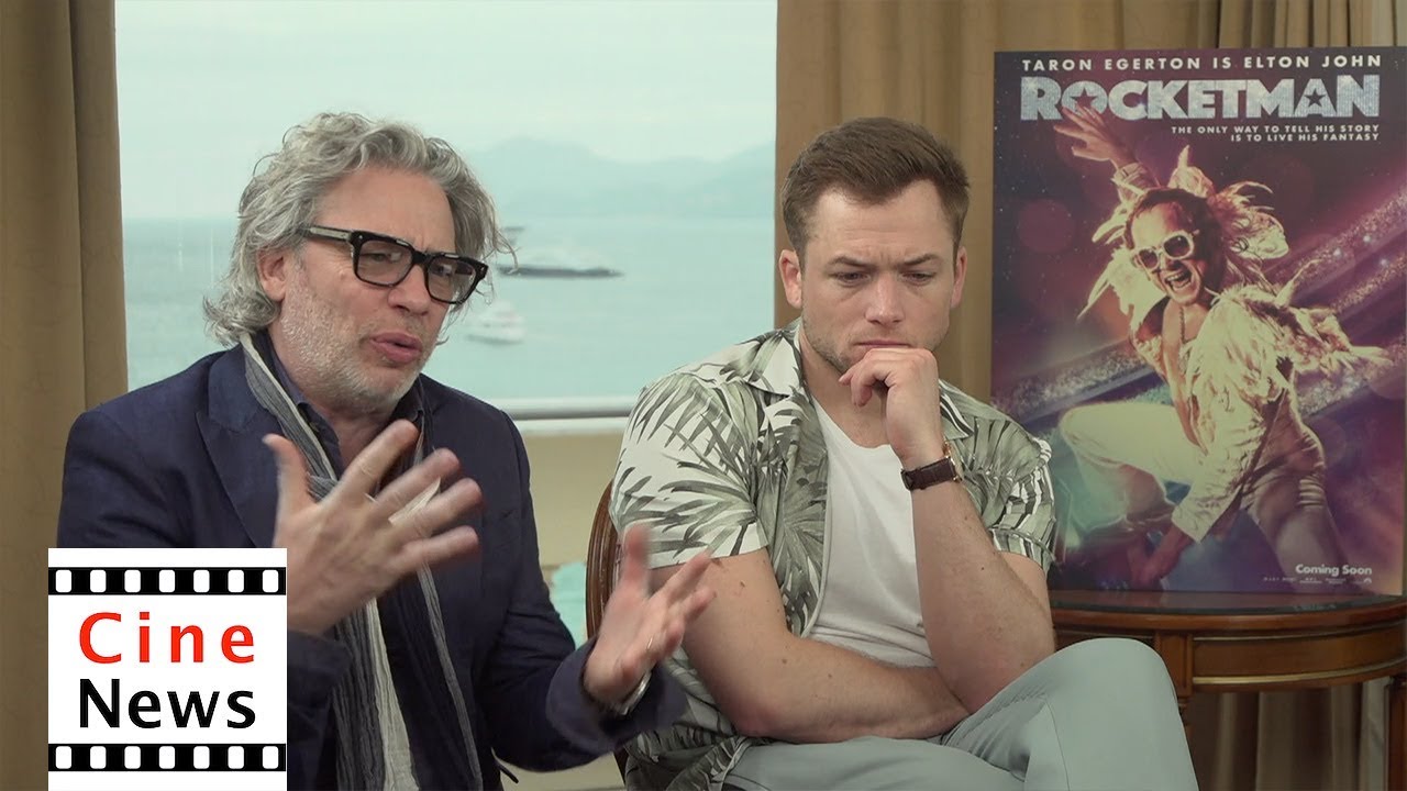 Rocketman Interview Taron Egerton & Dexter Fletcher (Director) YouTube