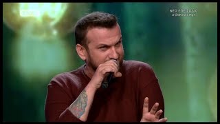 The Voice of Greece 4 - Blind Audition - TRITO STEFANI - Leonidas Paxtitis