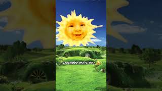 O sol mais lindo do teletubbies baby shorts maternidade