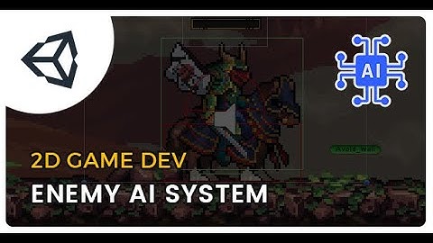 How to Structure an Enemy AI System for 2d games with Unity in 2023.