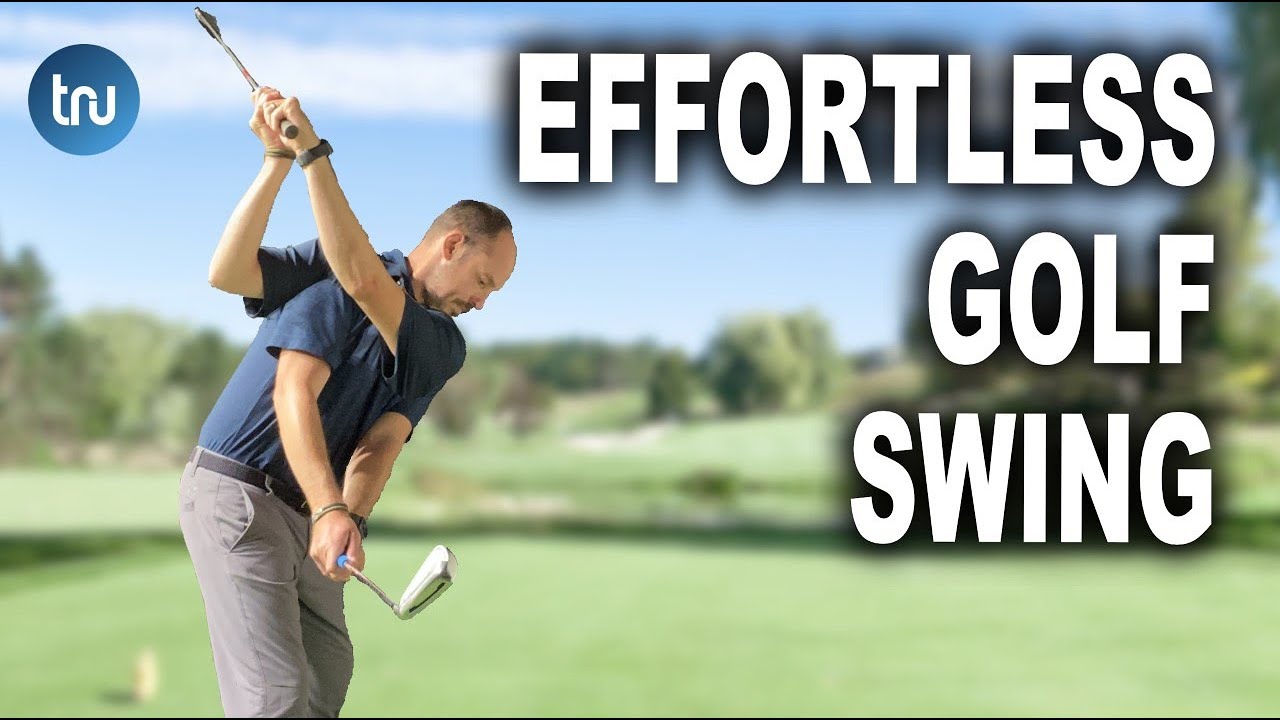 MAKE YOUR GOLF SWING EFFORTLESS : SIMPLE BACKSWING - YouTube