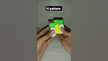 H pattern in Rubik