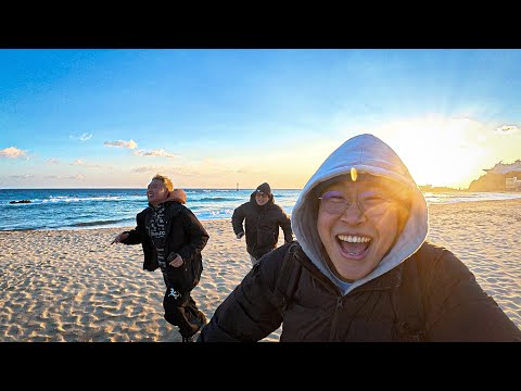 [요청영상] 새벽 3시 새해 일출 보러 선민이네 집 급습 브이로그