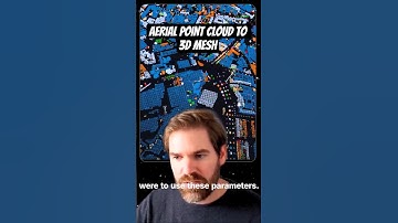 Process Entire Cities From Aerial LiDAR to 3D Mesh #3d #pointcloud #python