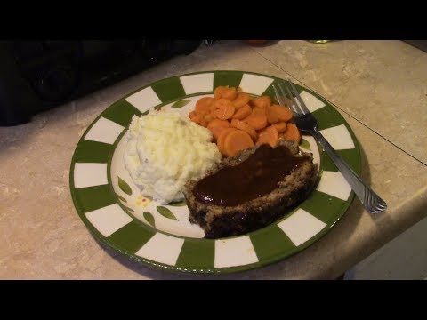 Balsamic Glazed Meatloaf