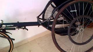 Racing wheelchair