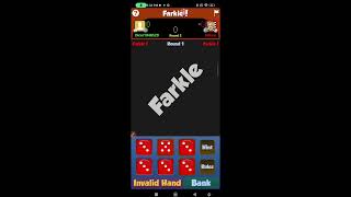 demo of accessible game dice world part 4 farkle a risk taking game
