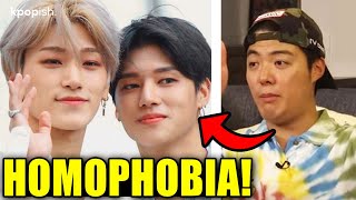 Kangnam Makes Homophobic Comments About ATEEZ San And Wooyoung’s Matching Friendship Tattoos