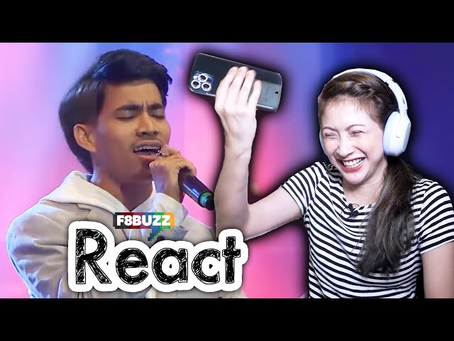 Reaksi Guru Vokal Reaction • Nami • KISAH ANTARA KITA @ Mic On! Selebriti • F8Buzz React class=