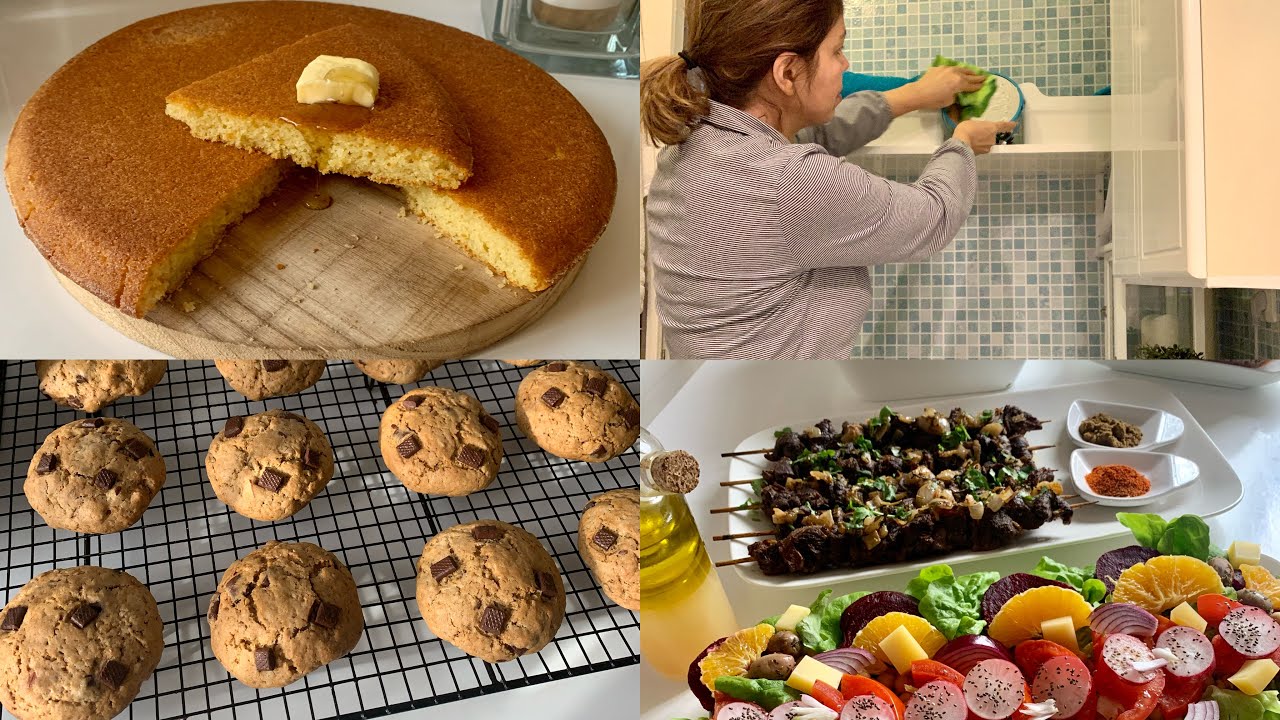 روتين الاحد بتخمالوا شهيواتو👌🏻هاكيفاش نخلي راجلي يدخل للدار بالزربة!حرشة باللبن بلا بيض كوتي وعشاء