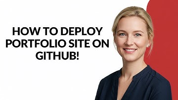 HOW TO DEPLOY PORTFOLIO SITE ON GITHUB! - Julia