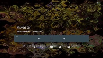 ProjectM Music Visualizer - More Reasons to Hate David Bowie by The Retrotones