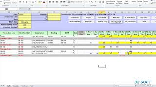 Production Planner for QAD Repetitive Schedule - 32 Soft screenshot 1