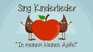 Video thumbnail of "In meinem kleinen Apfel - Kinderlieder zum Mitsingen | Sing Kinderlieder"