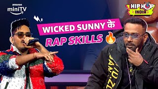 Wicked Sunny's Rap Performance  | Hip Hop India | Nora Fatehi & Remo D'Souza | Amazon miniTV