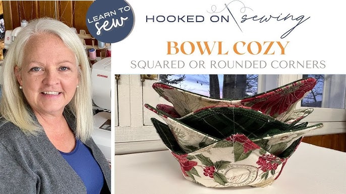 Microwave Bowl Cozy Tutorial with Free Pattern 