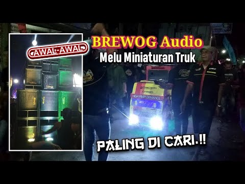  Miniatur  Truk  BREWOG Audio  Bendolowo Wonodadi Blitar 