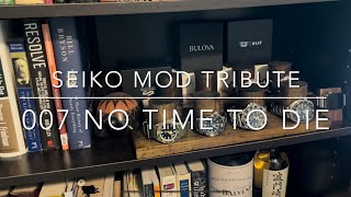 Seiko Mod 007 No Time To Die Tribute is this mod watch any good #watchreview