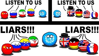 Two Sides to Every Story... (Countryballs)