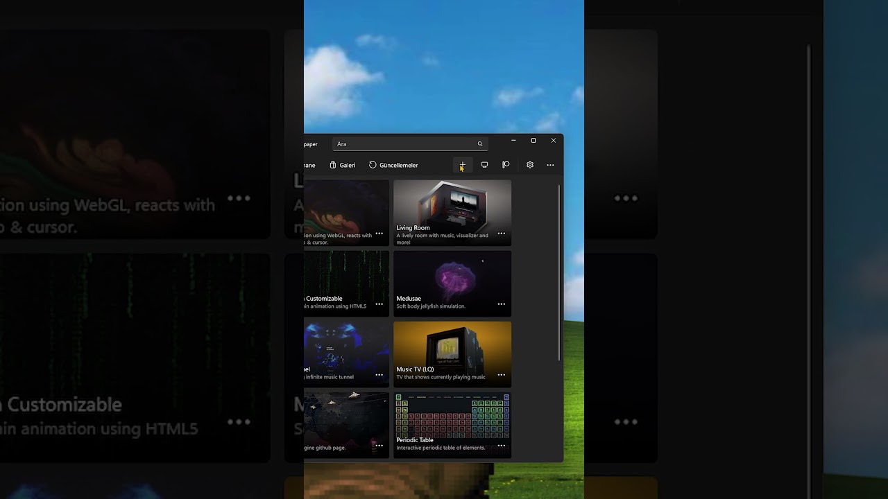 Hareketli Wallpaperları Ücretsiz Kullan!