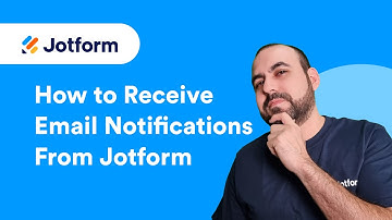 How to receive email notifications from Jotform