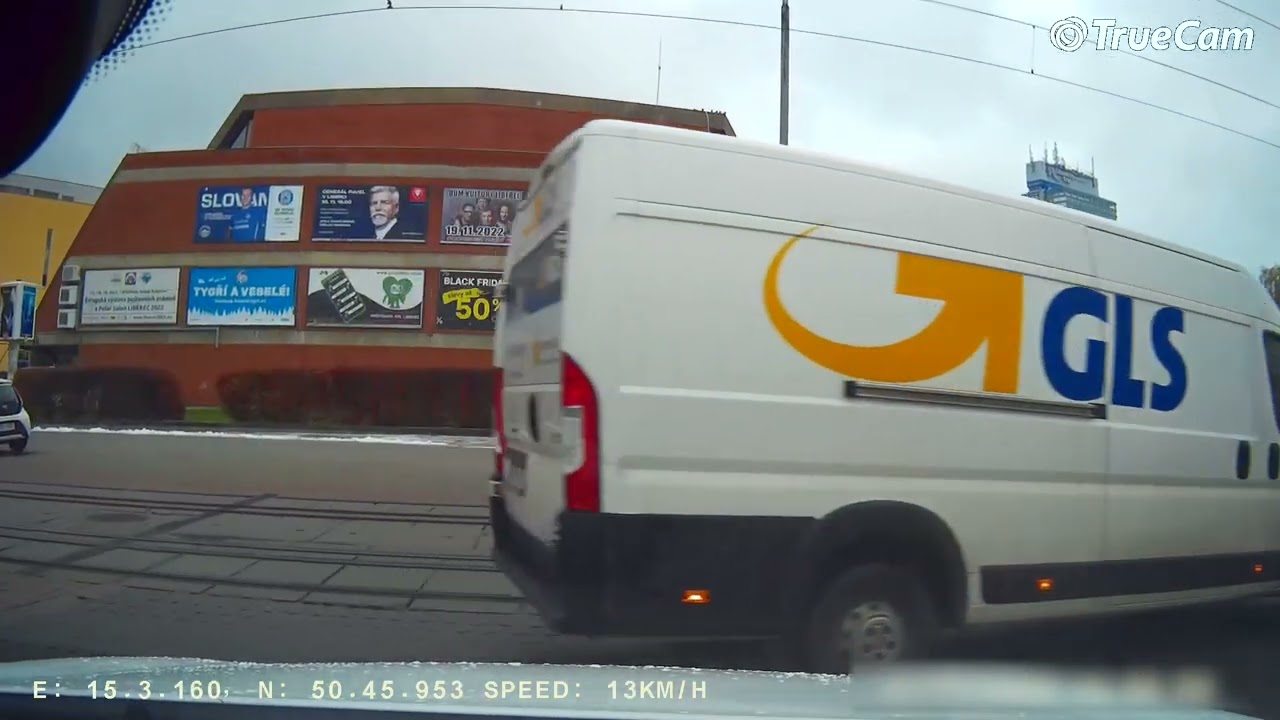 Zkouška 25 - červená a zákaz vjezdu