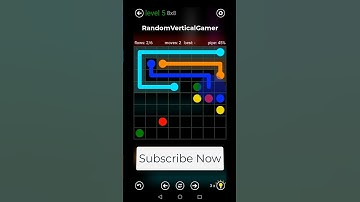 Flow Free [Level 5] (8×8 Medium) [Intro: Classic Pack] | Walkthrough