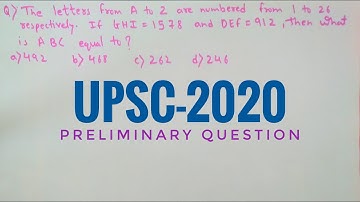 UPSC asked question  based on CODING AND DECODING || BPSC || UPSC || EDUholic